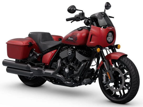 Indian Sport Chief RT 2025 Sunset Red Smoke front