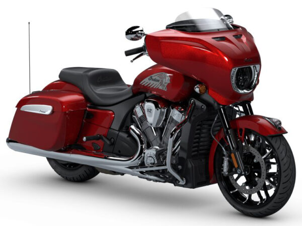 Indian Chieftain PowerPlus 112 Limited 2025 Sunset Red Smoke front