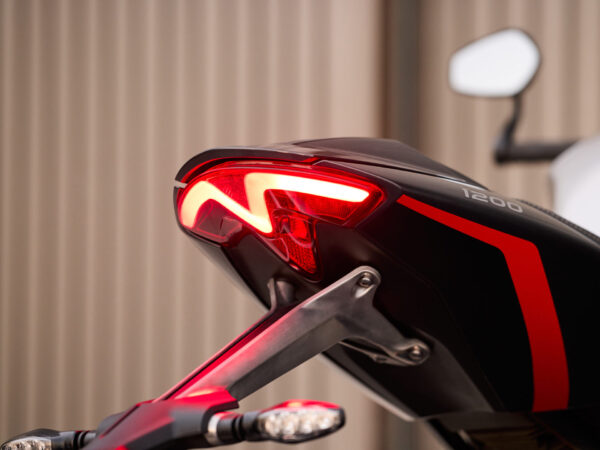 Triumph Speed Triple 1200 RS 2025 Diablo Red taillight