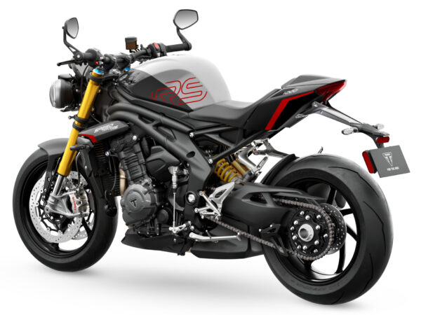 Triumph Speed Triple 1200 RS 2025 Diablo Red back