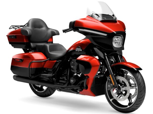 Harley-Davidson Street Glide Ultra 2025 Whiskey Fire Vivid Black Black front