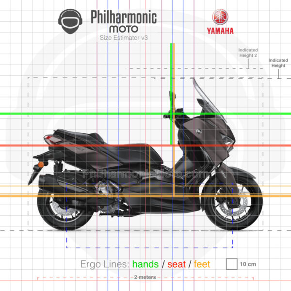 Yamaha XMAX 300 Tech Max 2025 Dark Magma sev3