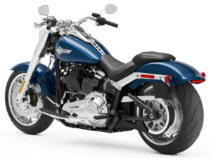 Harley-Davidson Fat Boy 114 2022 Reef Blue back