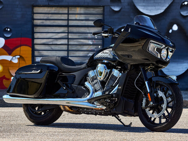 Indian Challenger 2025 Black Metallic front