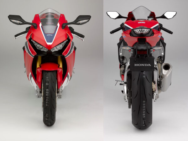 Honda CBR1000RR Fireblade SP 2017 Tri-Colour front and rear