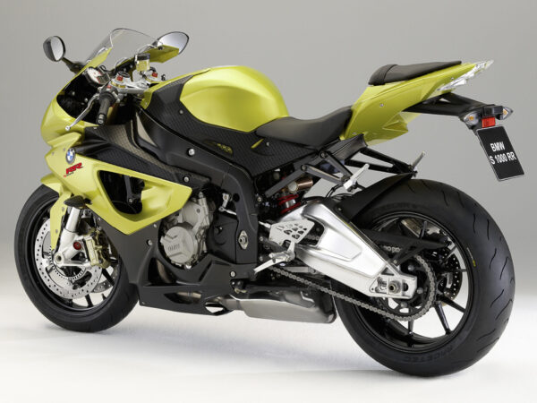 BMW S 1000 RR 2009 Acid Green Metallic back