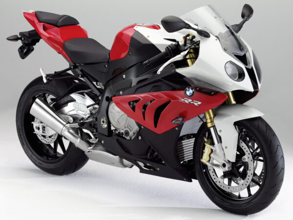 BMW S 1000 RR 2012 Racing Red Alpine White front