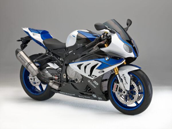 BMW HP4 2012 Racing Blue Metallic Light White with competition package