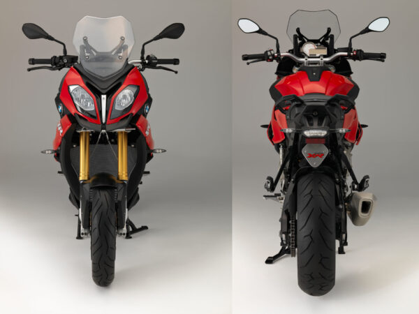 BMW S 1000 XR 2015 Racing Red front and rear